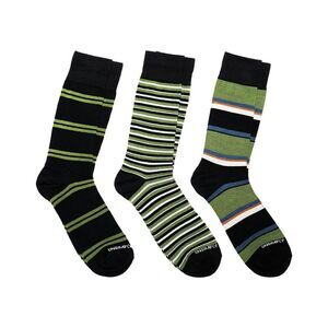 Unsimply Stitched 3-Pack Men's Crew Socks, Multicolor